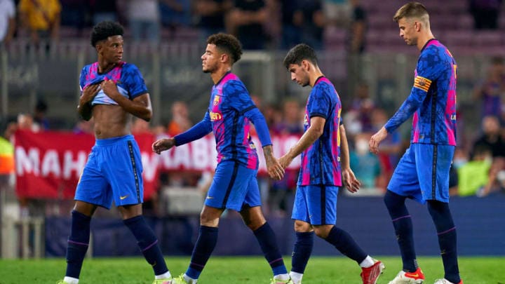 كواليس اجتماع لابورتا بلاعبي برشلونة