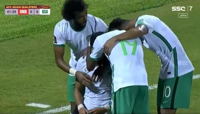 اهداف السعودية ضد عمان 1-0 تصفيات كاس العالم