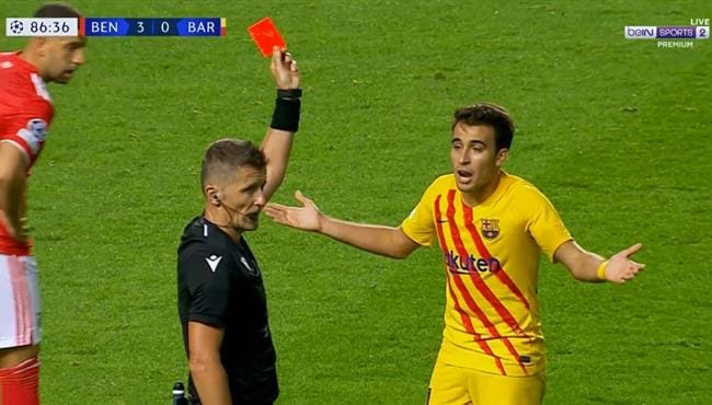 اهداف مباراة بنفيكا ضد برشلونة 3-0 دوري ابطال اوروبا