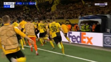 اهداف مباراة يونج بويز ضد مانشستر يونايتد 2-1 دوري ابطال اوروبا