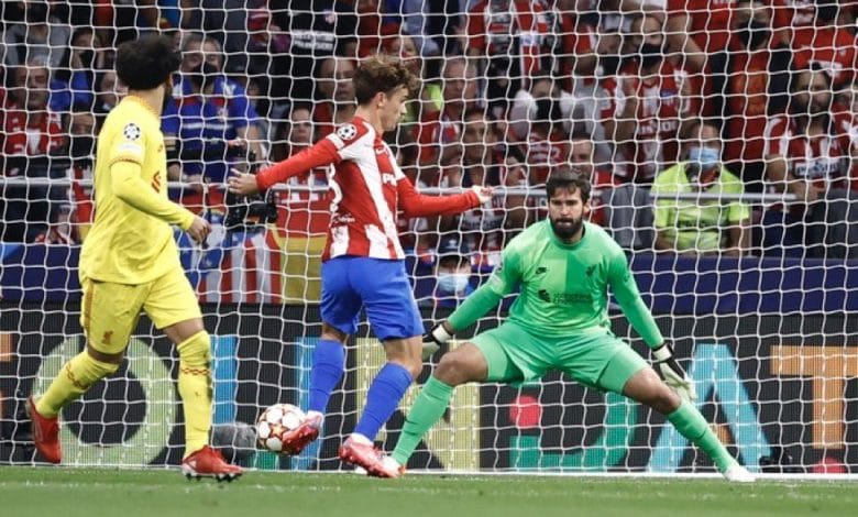 نتيجة مباراة ليفربول واتلتيكو مدريد