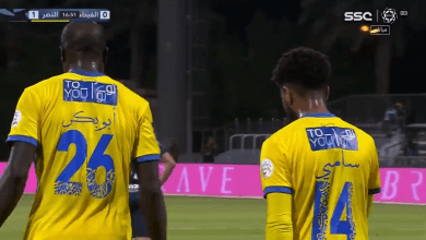اهداف النصر ضد الفيحاء 1-1 الدوري السعودي