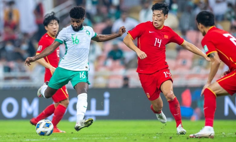 هدف السعودية الاول ضد الصين 1-0 تصفيات كاس العالم