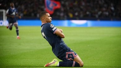 هدف كيليان مبابي ضد لايبزيج 1-0 دوري ابطال اوروبا