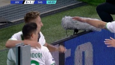هدف ساسولو الاول ضد يوفنتوس 1-0 الدوري الايطالي