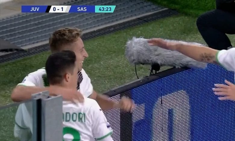 هدف ساسولو الاول ضد يوفنتوس 1-0 الدوري الايطالي