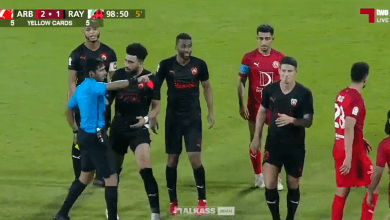 خاميس رودريجيز يتلقى بطاقة حمراء في الدوري القطري