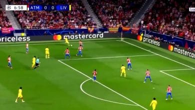 هدف محمد صلاح الرائع ضد اتليتكو مدريد 1-0 دوري ابطال اوروبا