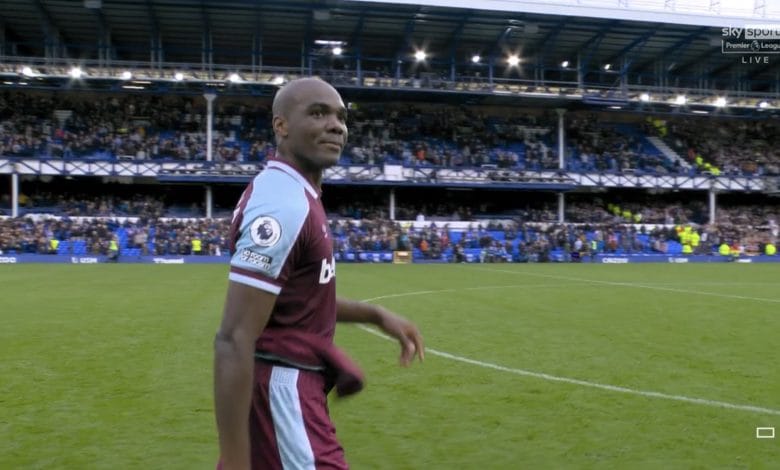 اهداف مباراة وست هام وايفرتون 1-0 الدوري الانجليزي