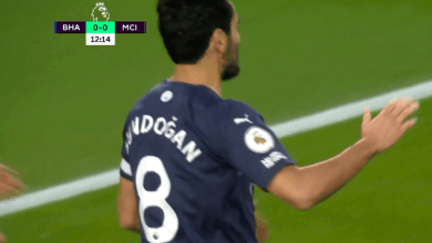اهداف مباراة مانشستر سيتي ضد برايتون 4-1 الدوري الانجليزي