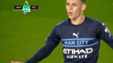ملخص مباراة مانشستر سيتي ضد برايتون في الدوري الانجليزي