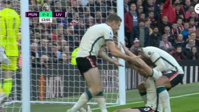 هدف ليفربول الثاني ضد مانشستر يونايتد 2-0 الدوري الانجليزي