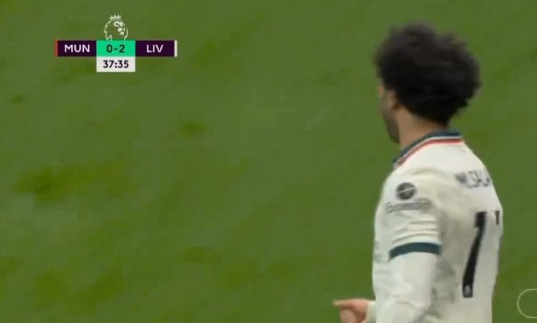 هدف محمد صلاح ضد مانشستر يونايتد 3-0 الدوري الانجليزي