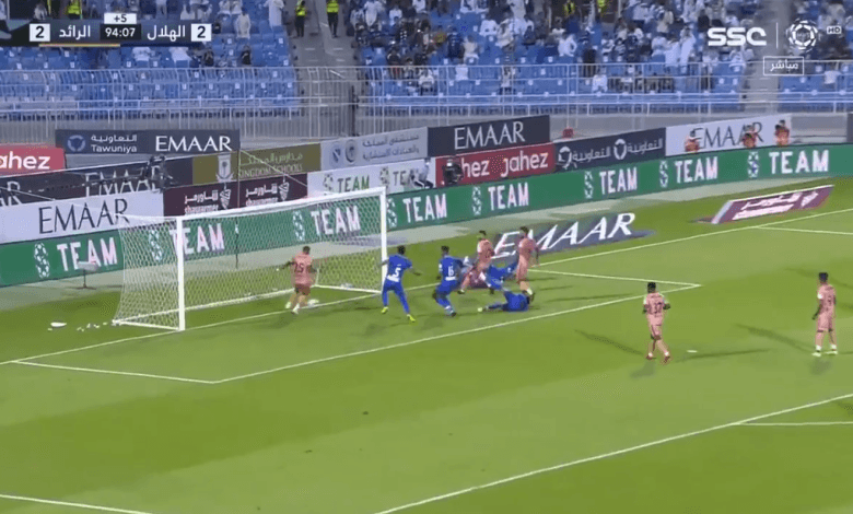 هدف جوميز القاتل ضد الرائد 3-2 الدوري السعودي