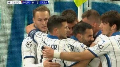هدف اتلانتا الاول ضد مانشستر يونايتد 1-0 دوري ابطال اوروبا