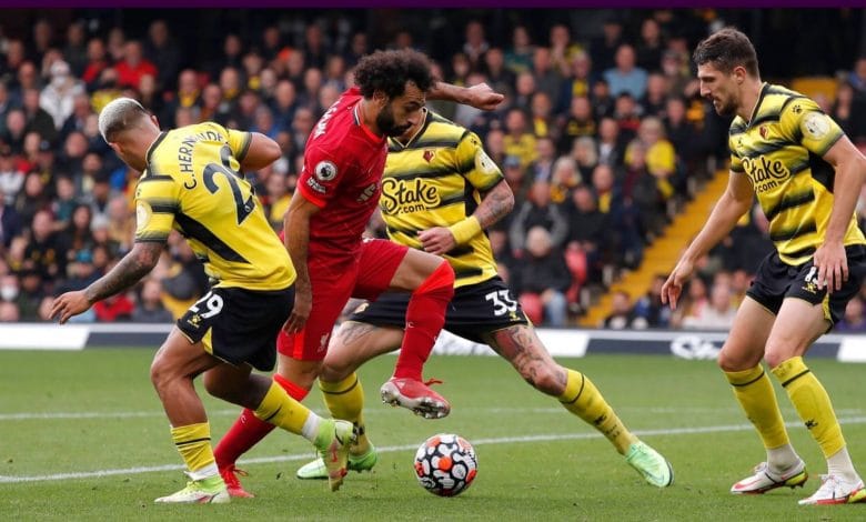 هدف محمد صلاح الرائع ضد واتفورد 4-0 الدوري الانجليزي
