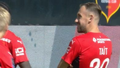 هدف رين الثاني ضد باريس سان جيرمان 2-0 الدوري الفرنسي