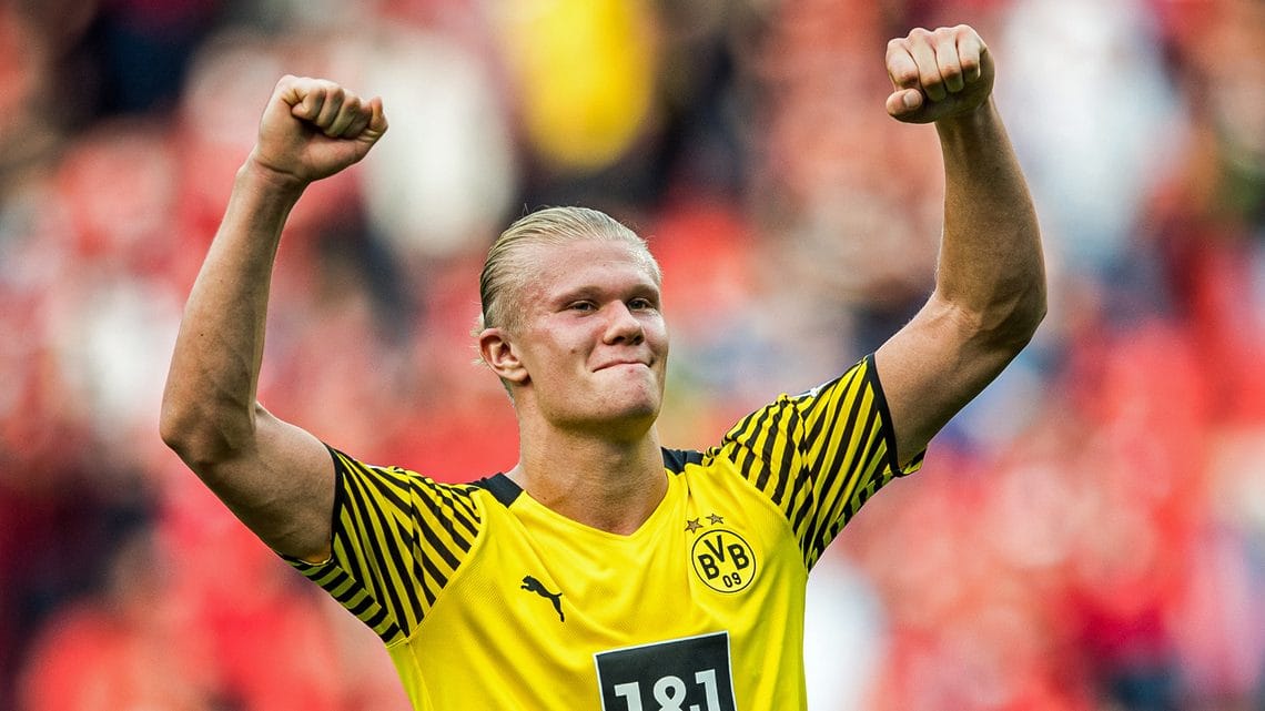 هالاند يرغب في الانتقال الى ريال مدريد