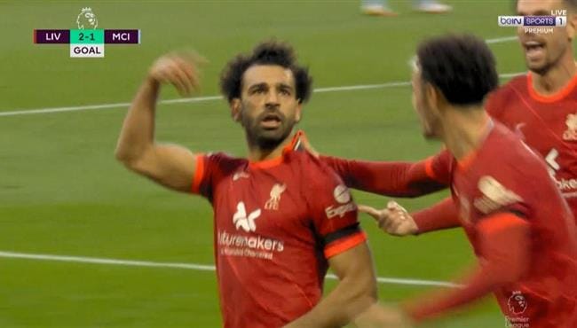 اهداف ليفربول ومانشستر سيتي 2-2 الدوري الانجليزي