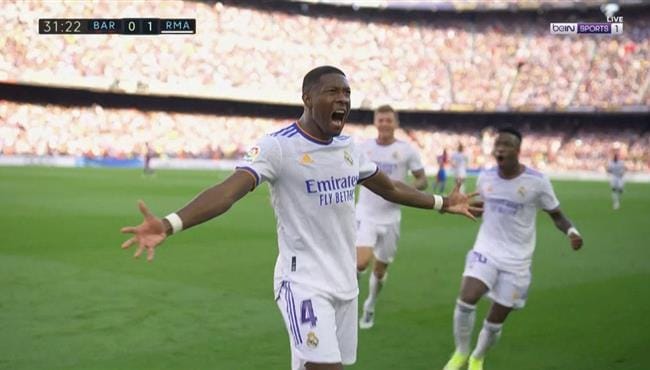 اهداف ريال مدريد ضد برشلونة 1-0 الدوري الاسباني