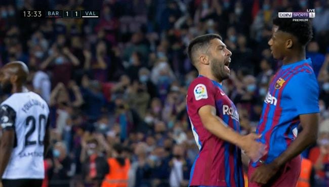 اهداف برشلونة ضد فالنسيا 3-1 الدوري الاسباني