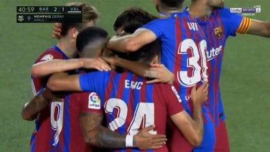 اهداف برشلونة ضد فالنسيا 3-1 الدوري الاسباني