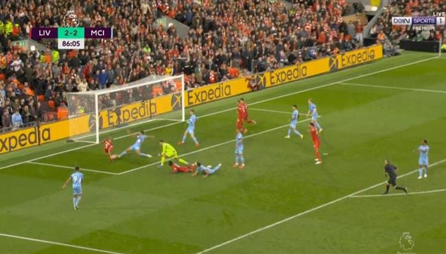 ملخص مباراة ليفربول ومانشستر سيتي في الدوري الانجليزي