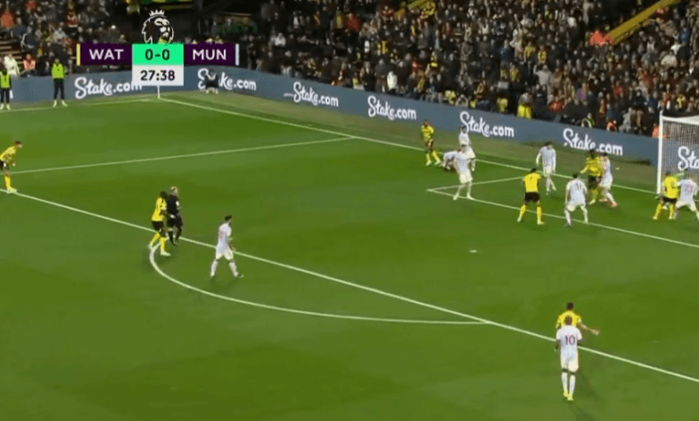 هدف واتفورد الثاني ضد مانشستر يونايتد 2-0 الدوري الانجليزي