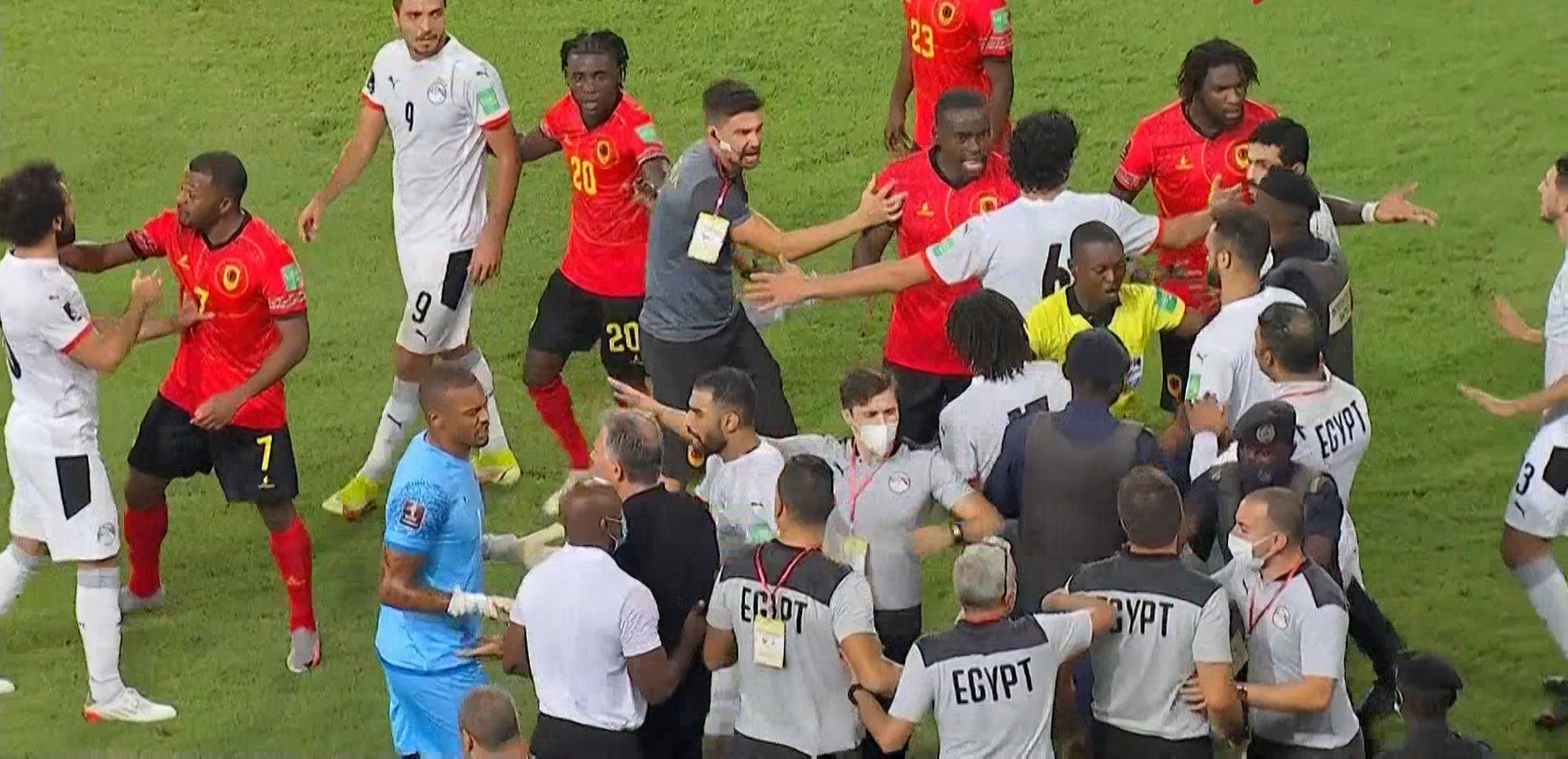  نتيجة مباراة مصر وانجولا