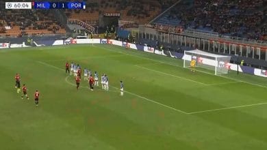 اهداف مباراة ميلان ضد بورتو 1-1 دوري ابطال اوروبا