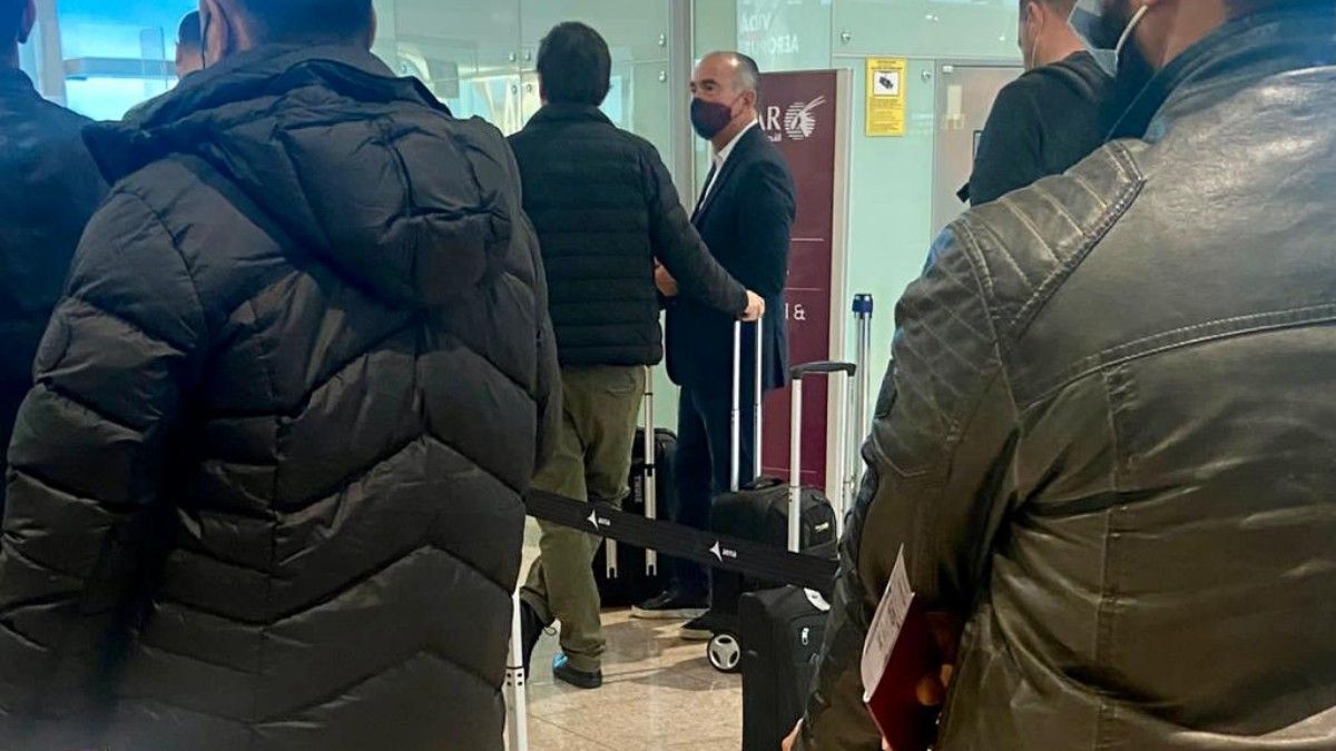وفد برشلونة يتجه الى قطر