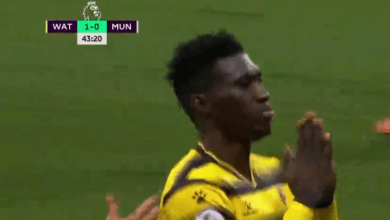 هدف واتفورد الثاني ضد مانشستر يونايتد 2-0 الدوري الانجليزي