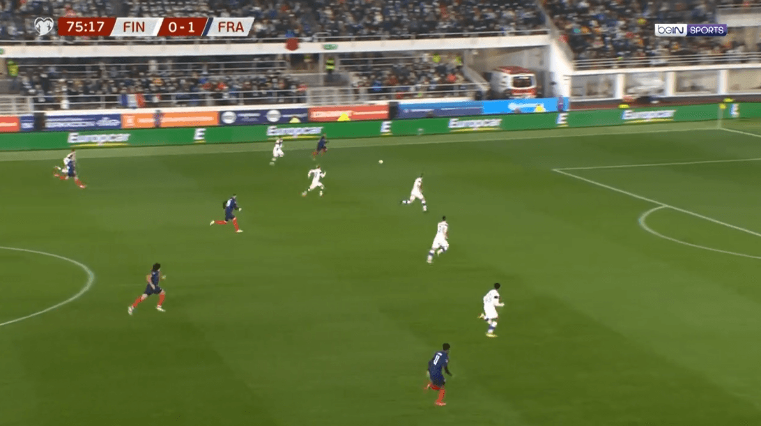 هدف كيليان مبابي ضد فنلندا 2-0 تصفيات كاس العالم