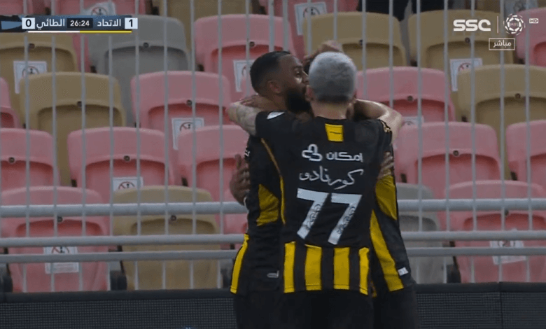 اهداف الاتحاد ضد الطائي 1-0 الدوري السعودي