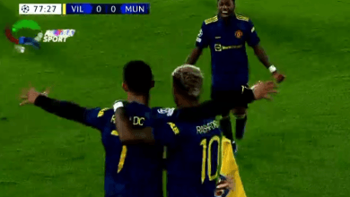 هدف كريستيانو رونالدو ضد فياريال 1-0 دوري ابطال اوروبا