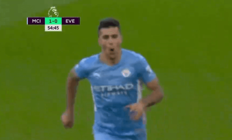 ملخص مباراة مانشستر سيتي ضد ايفرتون في الدوري الانجليزي