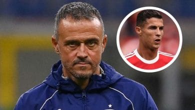 لويس إنريكي - كريستيانو رونالدو