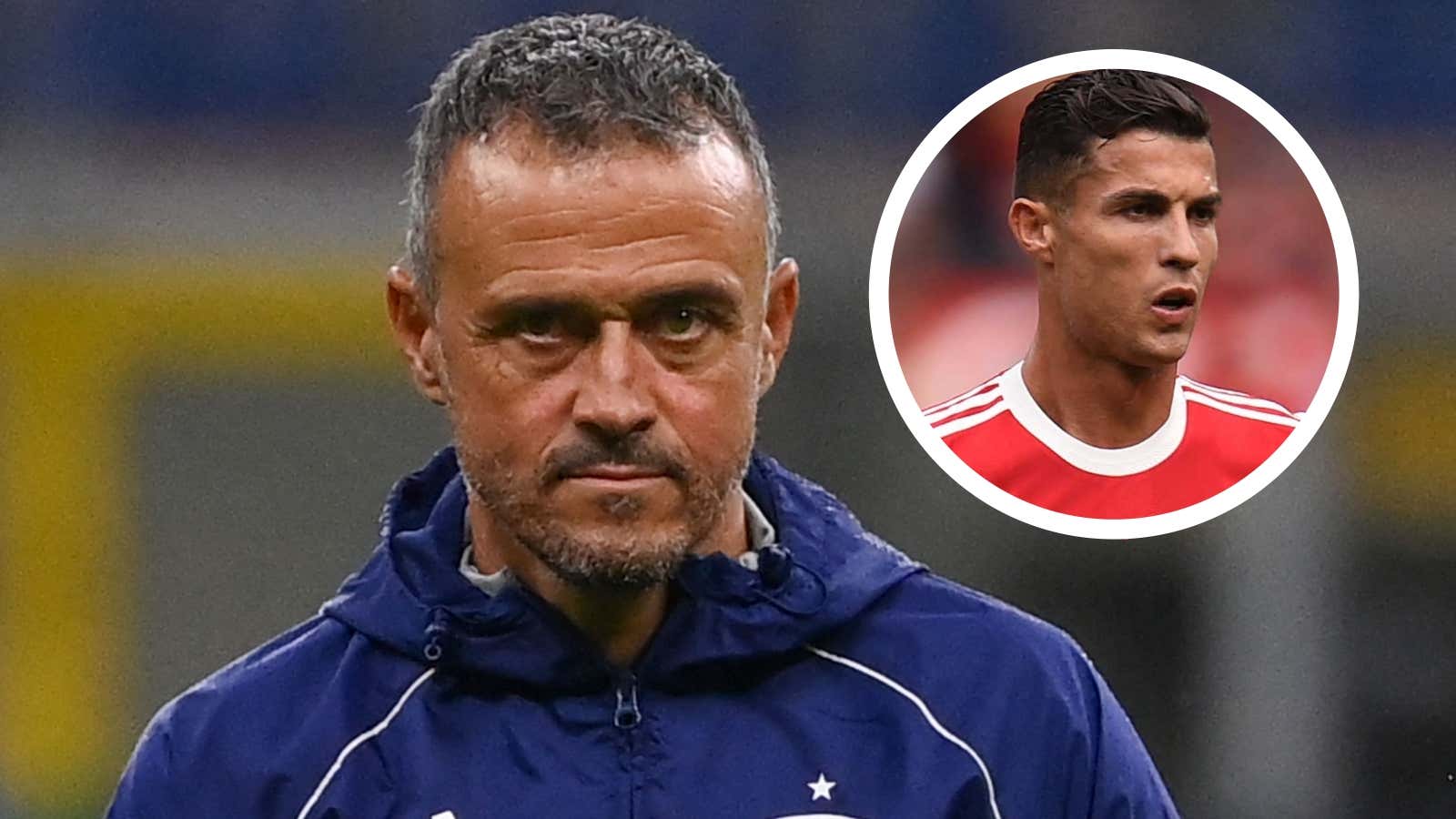 لويس إنريكي - كريستيانو رونالدو