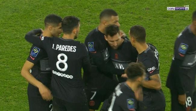 اهداف باريس سان جيرمان ضد نانت 3-1 الدوري الفرنسي