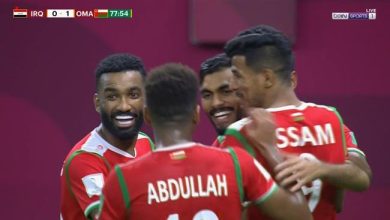 اهداف العراق ضد عمان 1-1 كاس العرب