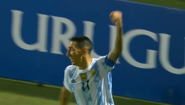 اهداف الارجنتين ضد الاوروجواي 1-0 تصفيات كاس العالم