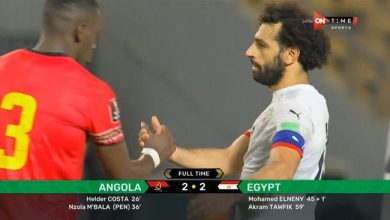 اهداف مصر وانجولا 2-2 تصفيات كاس العالم