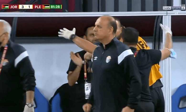 اهداف مباراة الاردن ضد فلسطين 5-1 كاس العرب