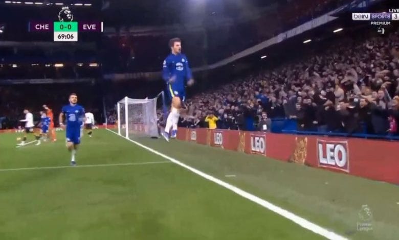 اهداف تشيلسي ضد ايفرتون 1-1 الدوري الانجليزي
