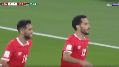 اهداف الاردن ضد السعودية 1-0 كاس العرب