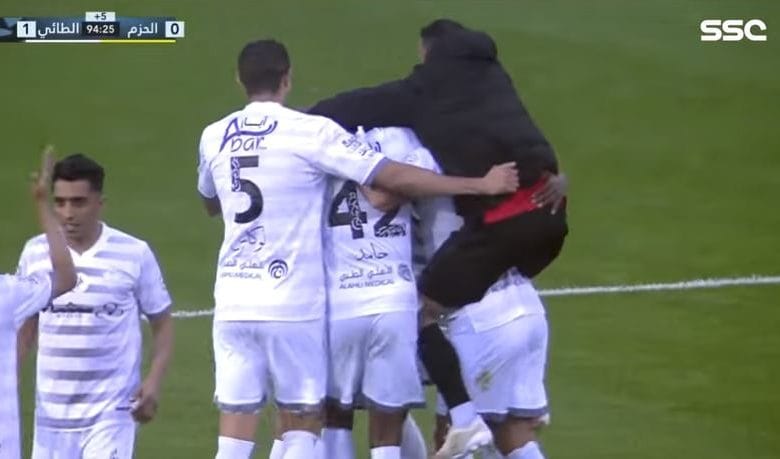 اهداف مباراة الطائي والحزم 1-0 الدوري السعودي