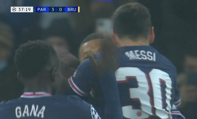 هدف ميسي ضد كلوب بروج 3-0 دوري ابطال اوروبا
