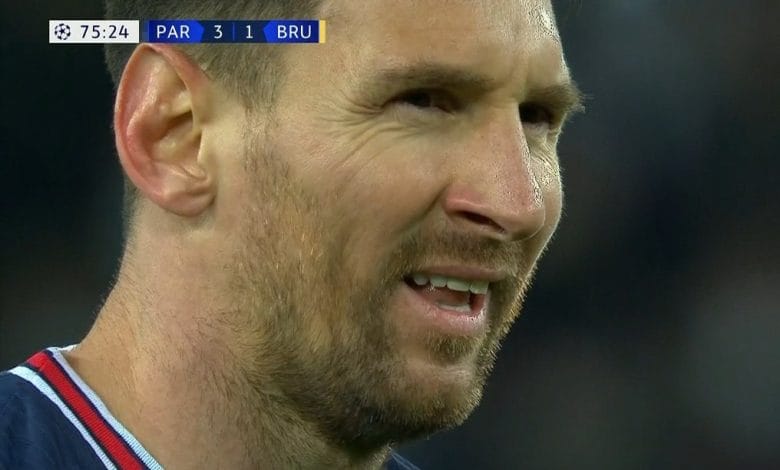 هدف ميسي الثاني ضد كلوب بروج 4-1 دوري ابطال اوروبا