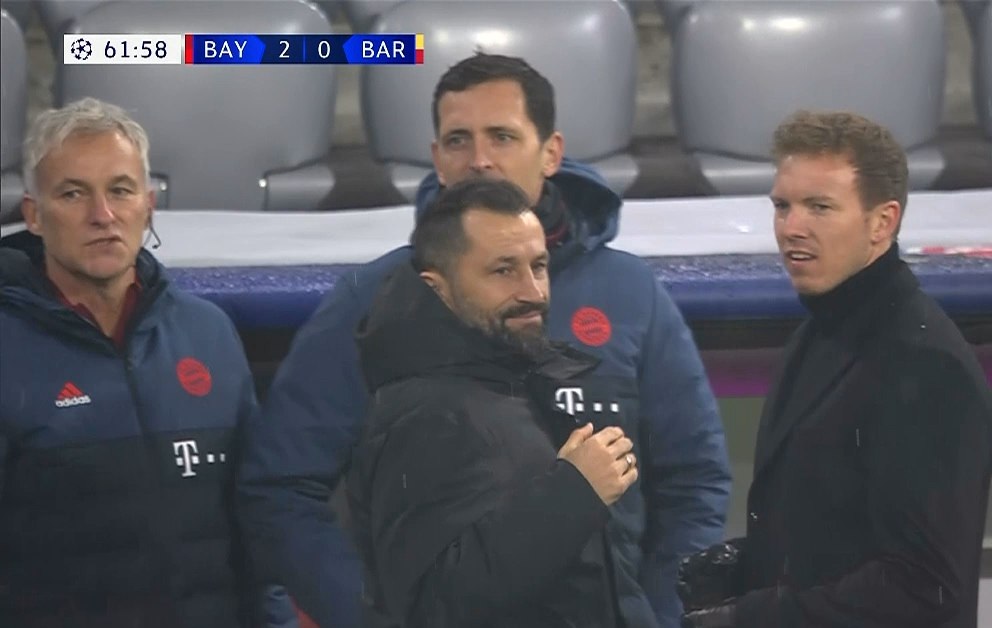 هدف بايرن ميونخ الثالث ضد برشلونة 3-0 موسيلا