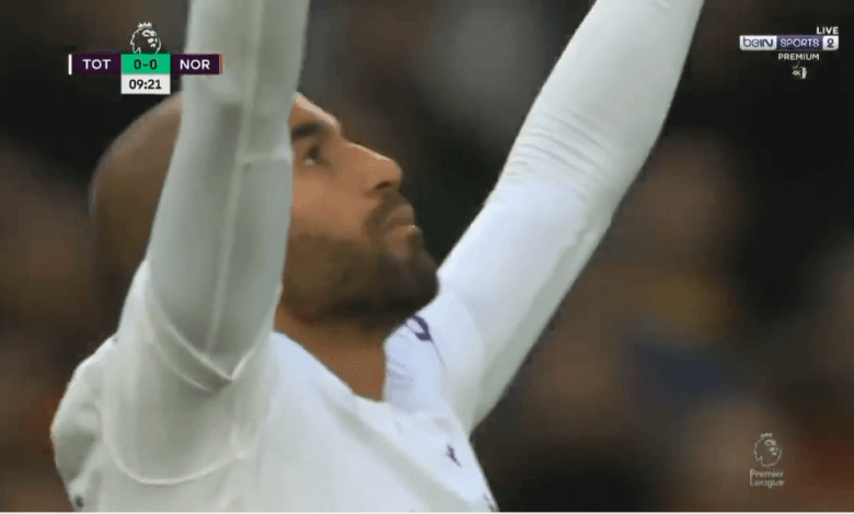 اهداف مباراة توتنهام ضد نوريتش 3-0 الدوري الانجليزي